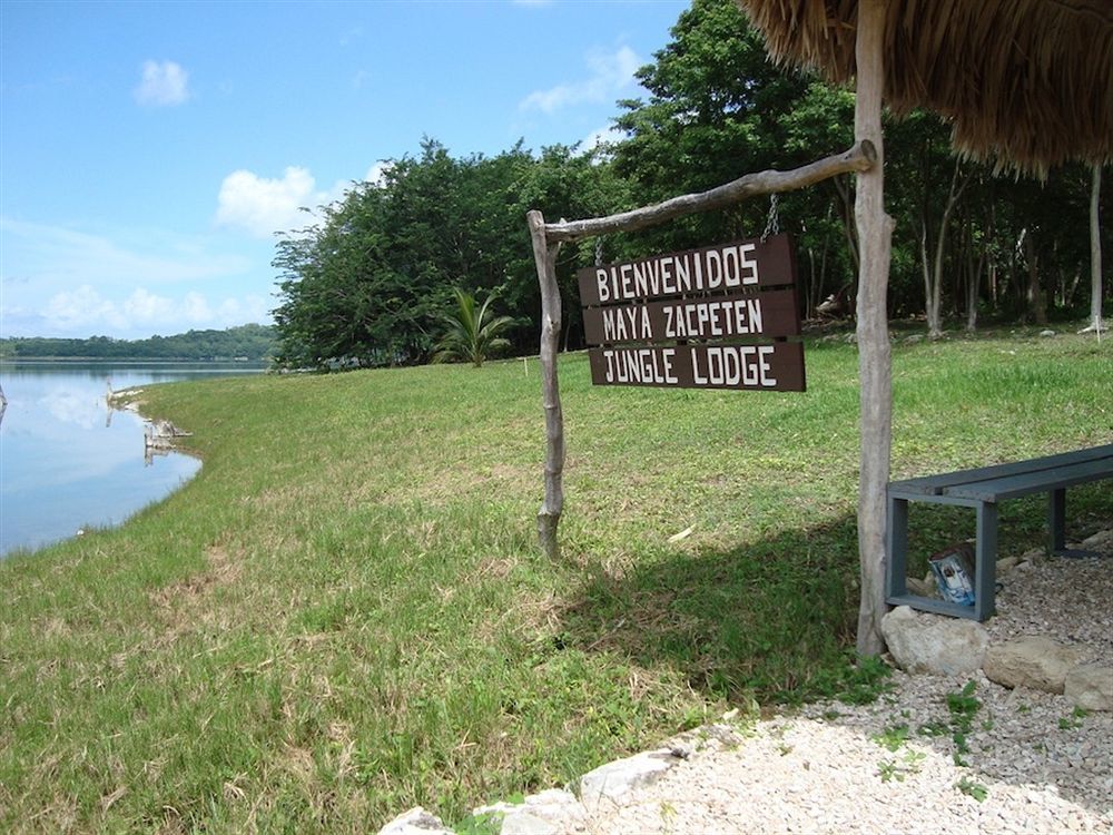 Maya Zac Peten Jungle Lodge El Remate Bagian luar foto