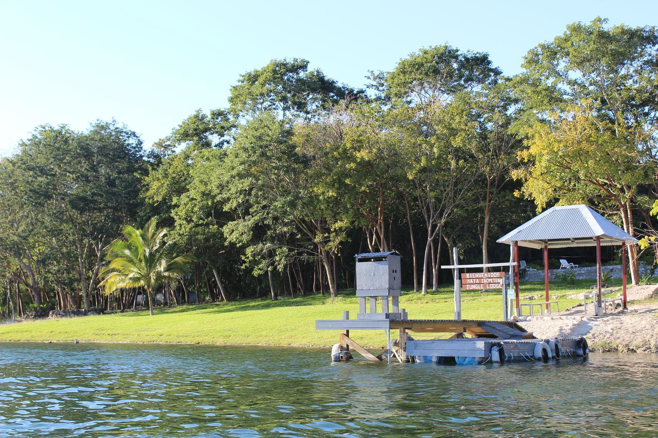 Maya Zac Peten Jungle Lodge El Remate Bagian luar foto